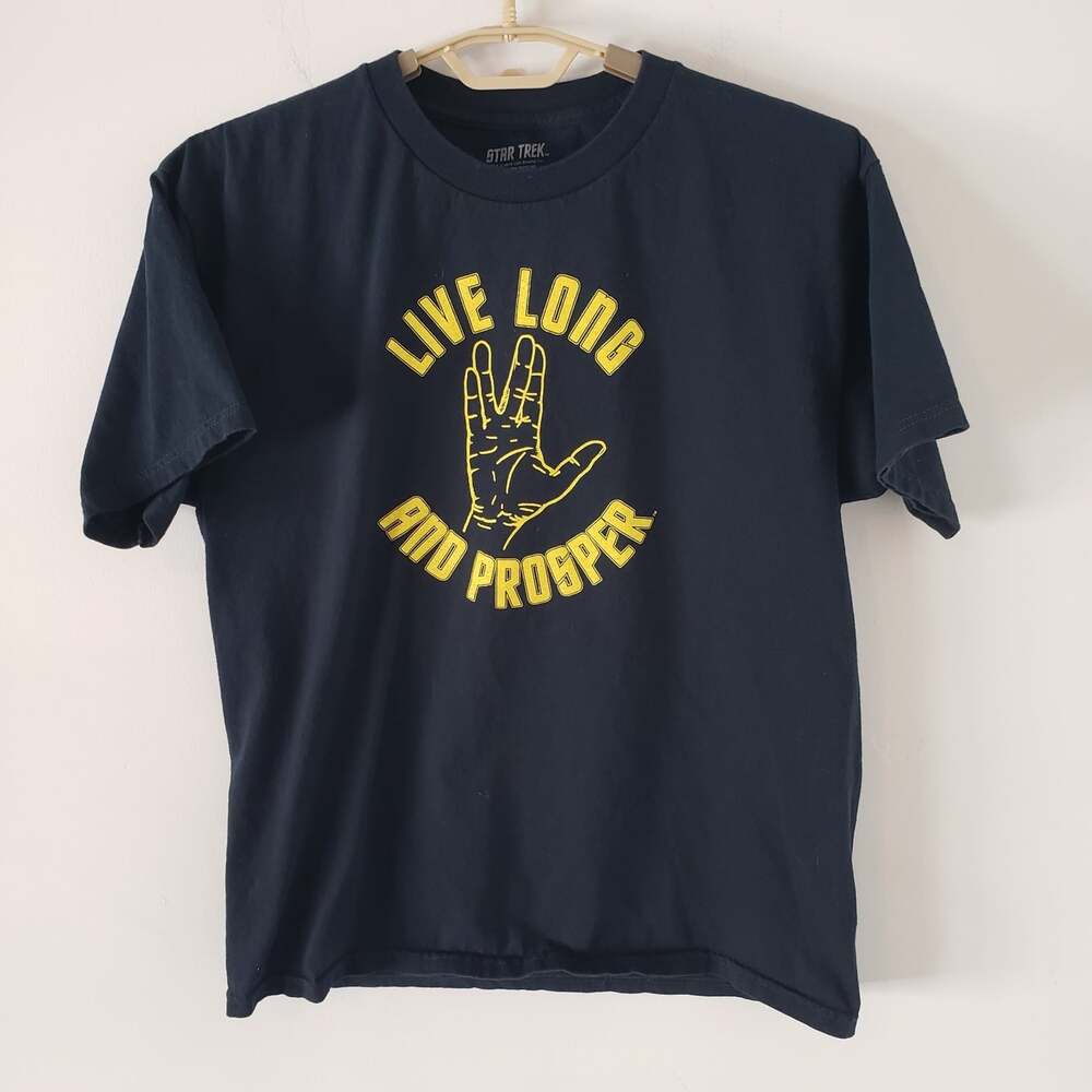 Star Trek Spock  Live Long And Prosper  🖖T-Shirt Large